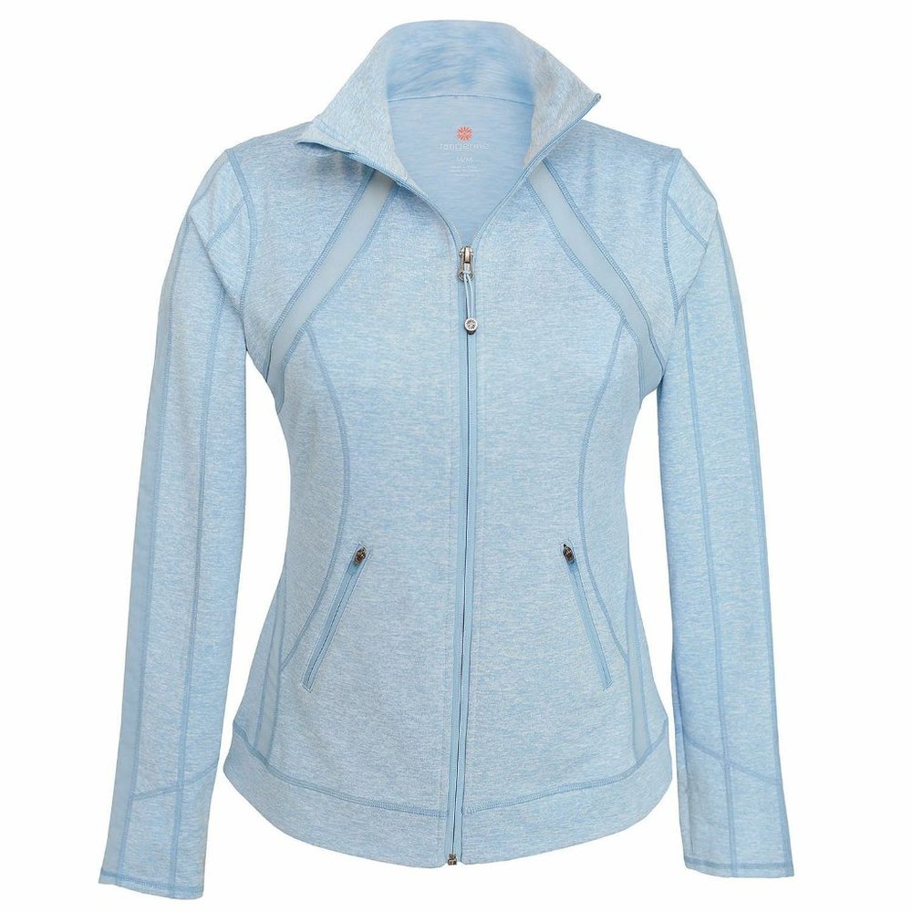 Brand New Without Tag TANGERINE HEATHER INSERT MESH JACKET #BLUE size#S